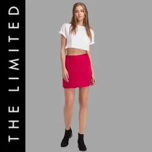 The Limited | Skirts | The Limited Wool Blend Pink Mini